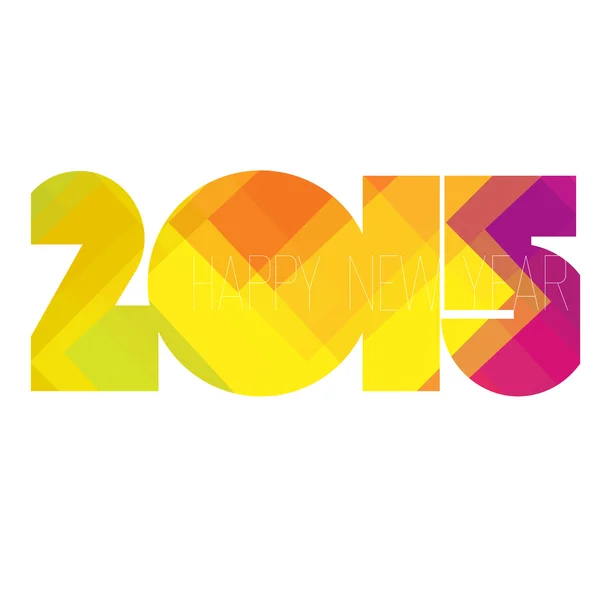 Feliz ano novo 2015 design —  Vetores de Stock