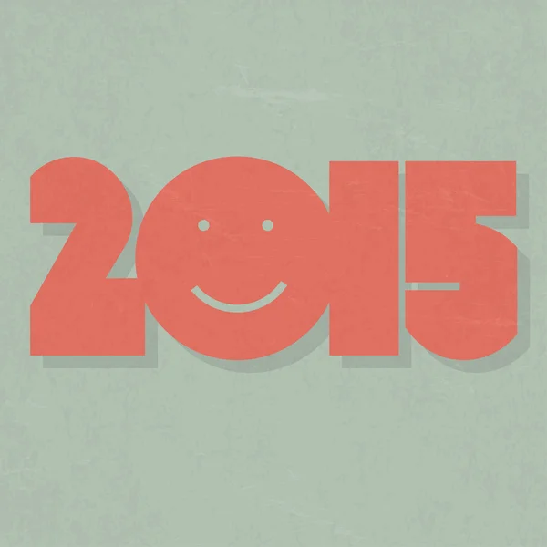 Frohes neues Jahr 2015 — Stockvektor