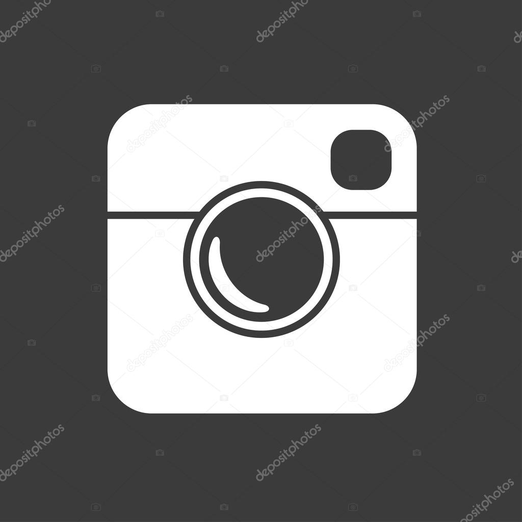 Hipster Photo Camera Icon