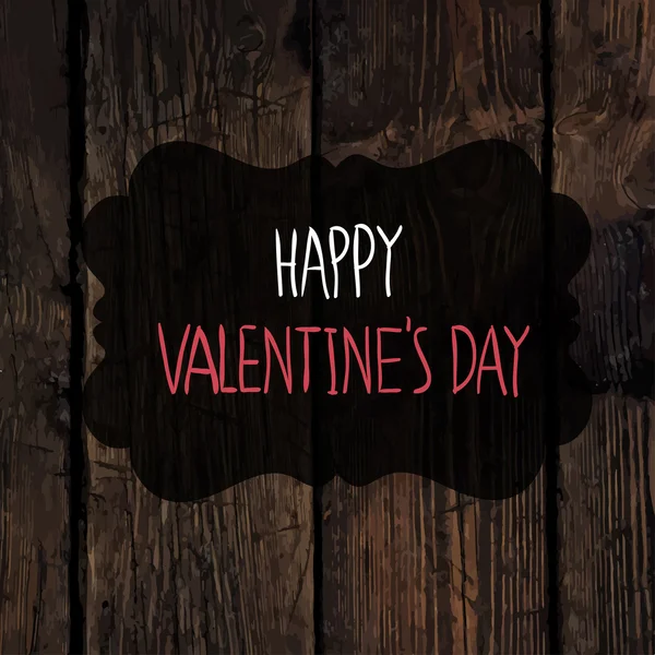 Valentines inscriptie achtergrond — Stockvector