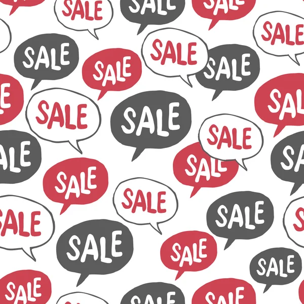 Speech Bubbles with "Sale" — Stock Vector