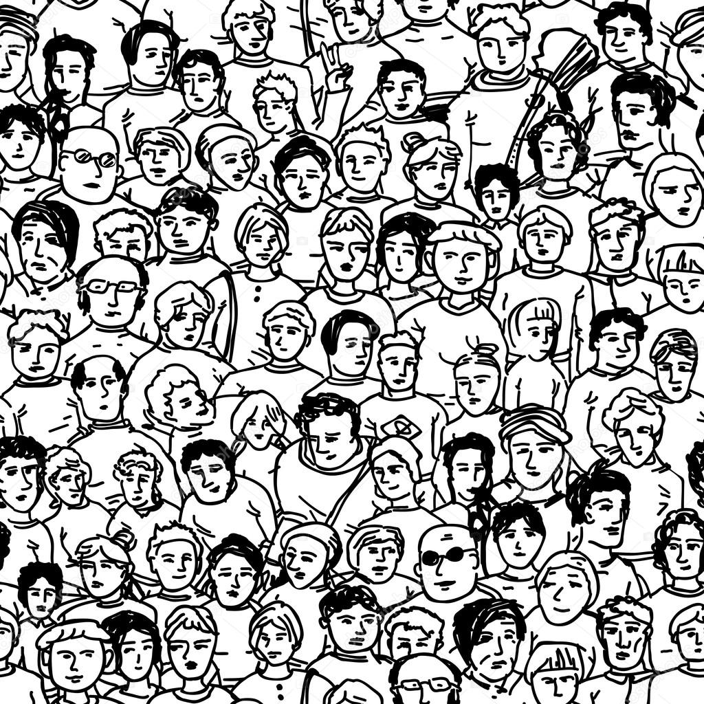 Hand Drawn People Characters