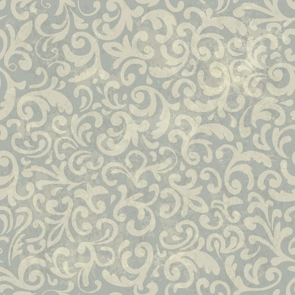 Nahtlose Vintage-Blumenmuster — Stockvektor