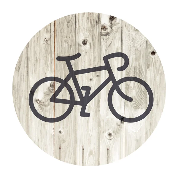 Fiets minimalistische pictogram — Stockvector