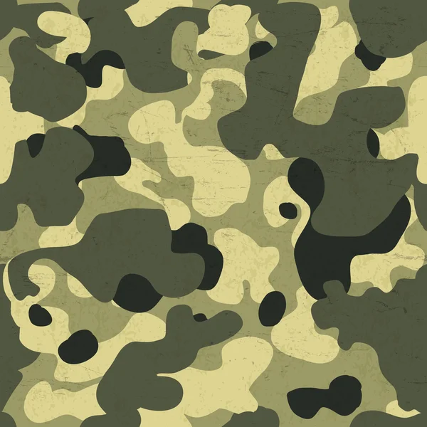 Camouflage modello senza cuciture. — Vettoriale Stock