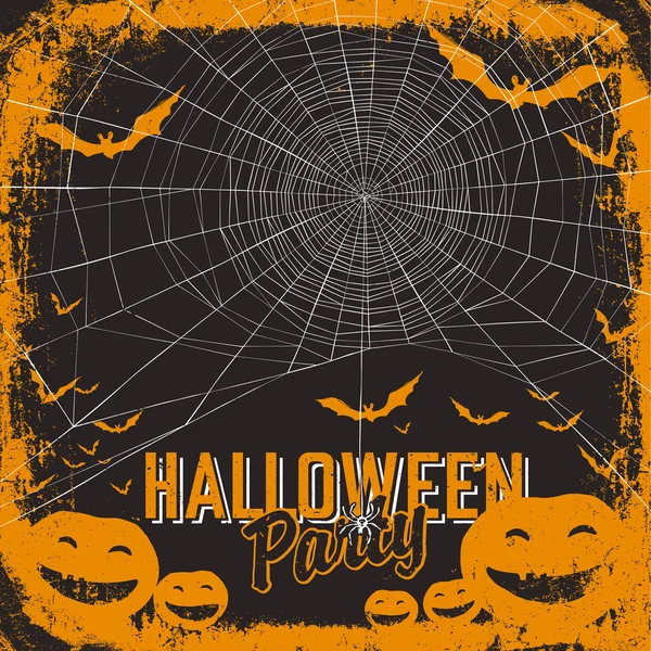 Fondo temático fiesta de Halloween — Archivo Imágenes Vectoriales