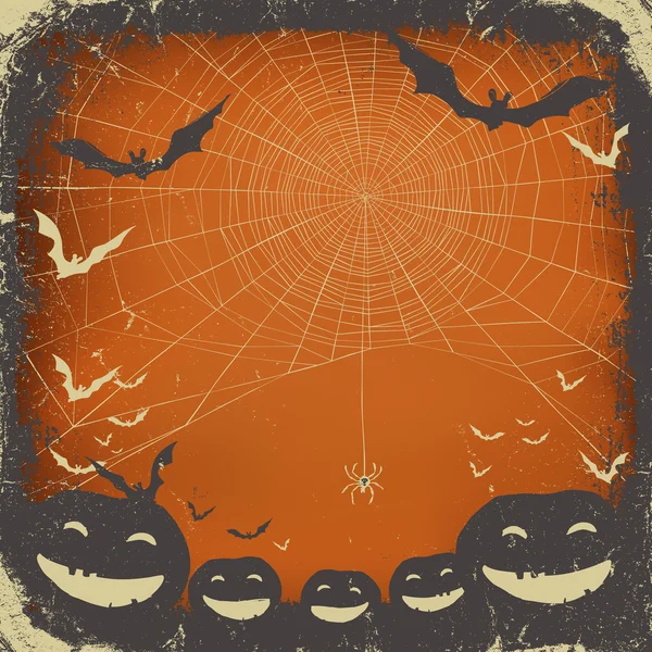 Halloween themed background — Stock Vector