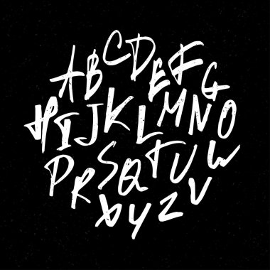 İfade el çizilen harf.