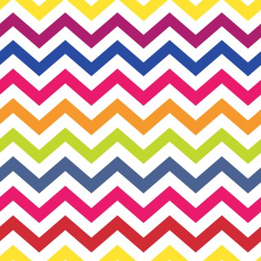 Chevron desen kesintisiz renkli