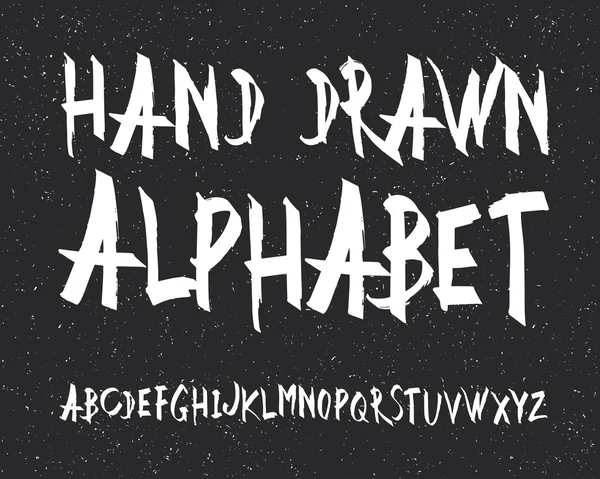 Lettres alphabet majuscules . — Image vectorielle
