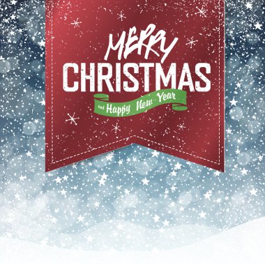 Merry christmas antika arka plan.