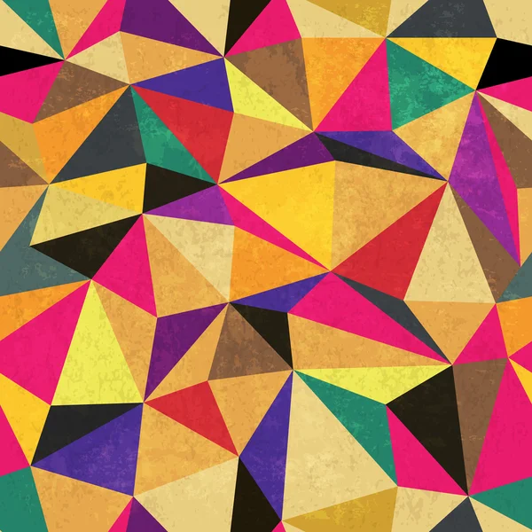 Patrón de triángulo colorido . — Vector de stock