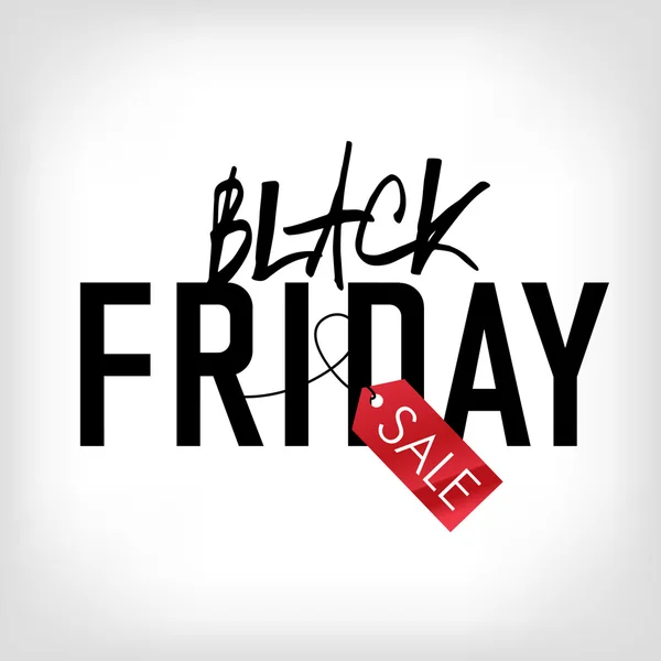 Black Friday sale Poster — Stock Vector