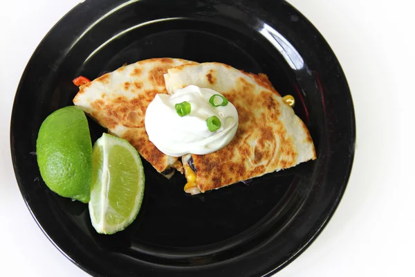 Freshmade vegetale Quesadilla — Zdjęcie stockowe