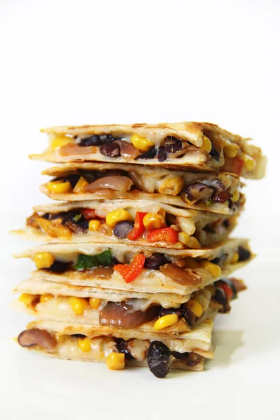 Freshmade vegetale Quesadilla — Zdjęcie stockowe