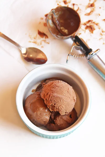 Gelato al cioccolato — Foto Stock