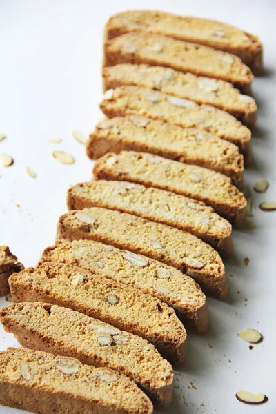 Almond Biscotti Cookie — Stock Fotó