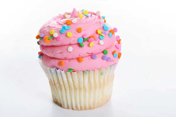 Cupcake rosa gourmet — Foto Stock