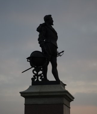 Sir Francis Drake, Plymouth clipart