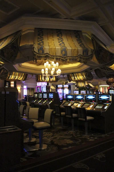 拉斯维加斯拉斯维加斯贝拉吉欧酒店赌场 免版税图库照片