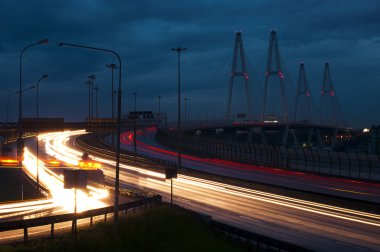 St Petersburg büyük köprü