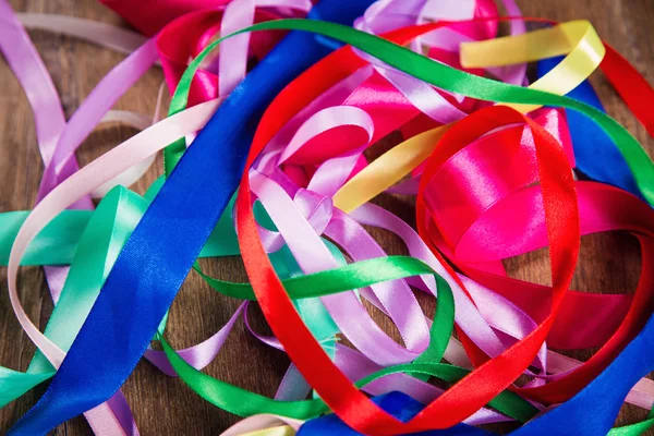 Cintas de colores en el estudio — Foto de Stock