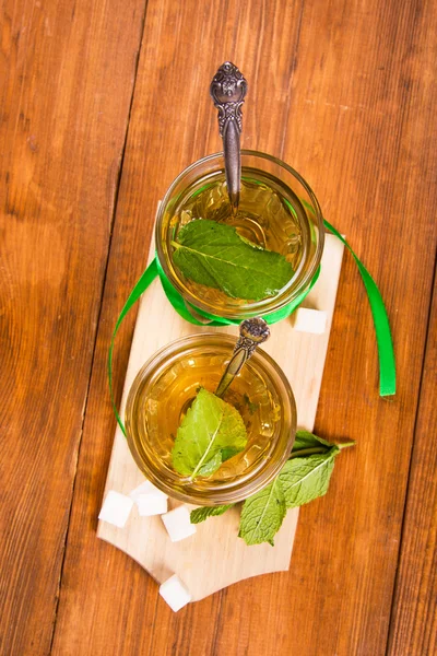 Fresh mint tea — Stock Photo, Image