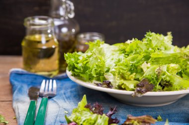 Vejetaryen salata karışımı