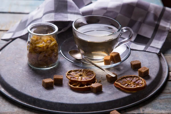 Tea with cookie — Stock Photo, Image