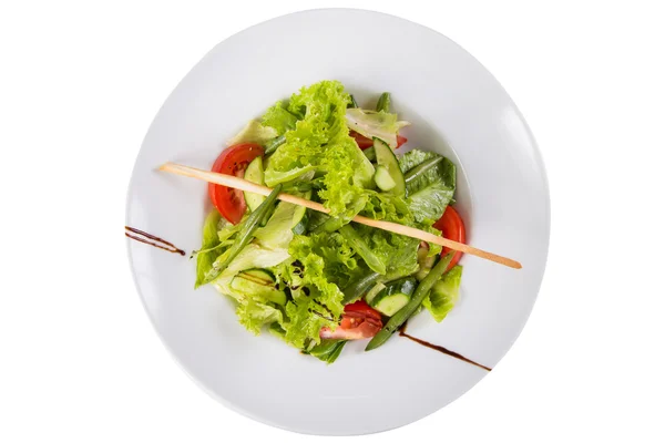 Grön vegetarisk sallad — Stockfoto