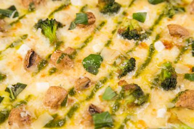 Taze vejetaryen Pizza 