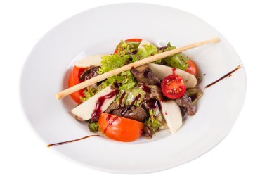 karaciğer ve elma salatası