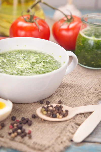 Pesto sauce — Stock Photo, Image