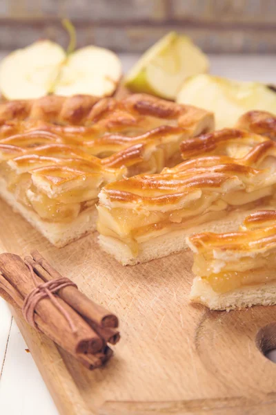 Tarta de manzana — Foto de Stock