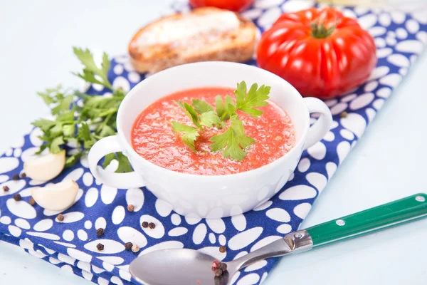 Tomato soup — Stock Photo, Image