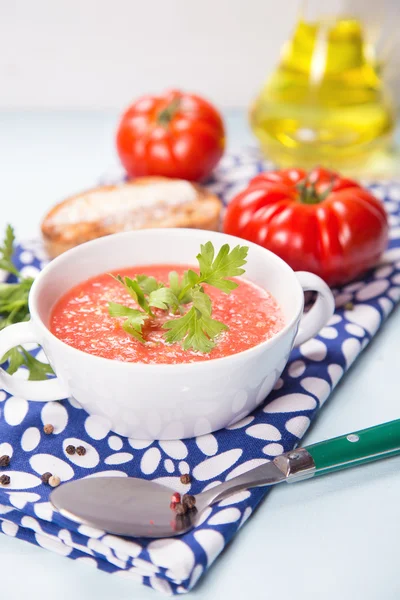 Zupa z pomidorów — Zdjęcie stockowe