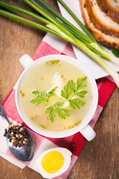 Sopa vegetariana — Fotografia de Stock