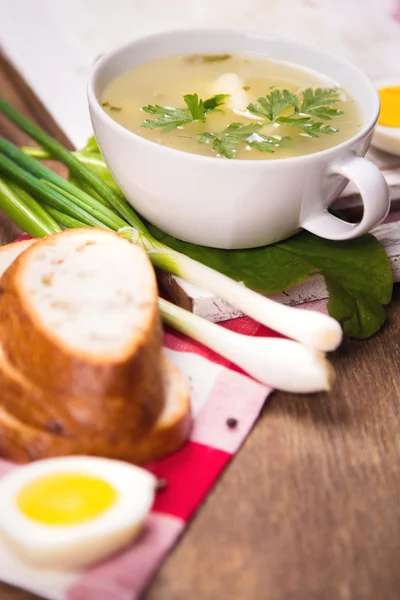 Вегетарианский суп — стоковое фото