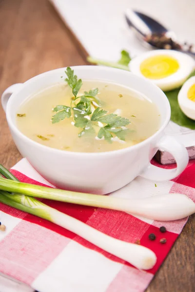 Sopa vegetariana — Fotografia de Stock