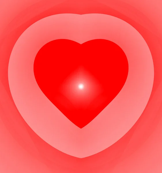 Fractal heart — Stock Photo, Image