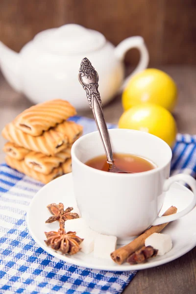 Tè con limone — Foto Stock