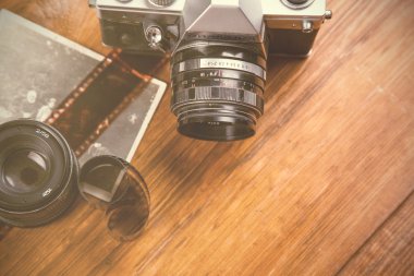 eski fotoğraf makinesi