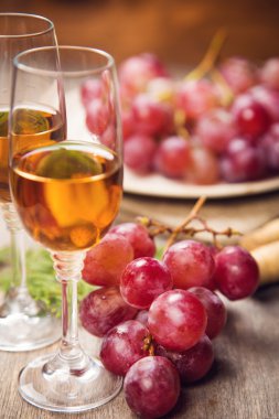 Üzüm ve şarap.