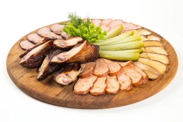 Scheibe Fleisch — Stockfoto