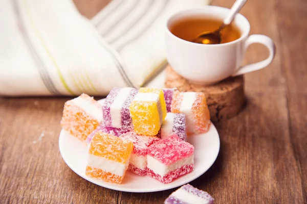 Dulces de mermelada en el estudio — Foto de Stock