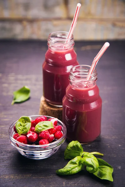 Smoothie από μούρο — Φωτογραφία Αρχείου