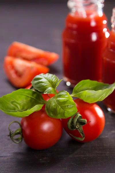 Smoothie from tomatoes — Stock Photo, Image