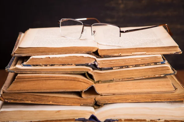 Old books in studio — Stock Photo, Image