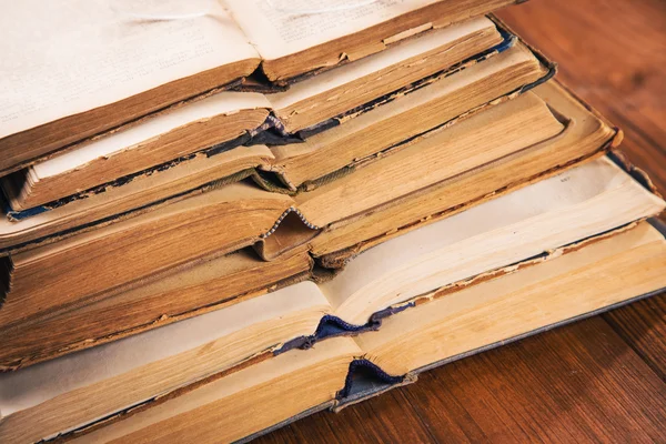 Old books in studio — Stock Photo, Image