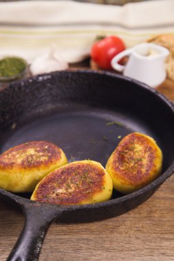 Patates köftesi stüdyo